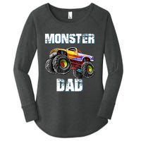 Monster Truck Dad Women's Perfect Tri Tunic Long Sleeve Shirt