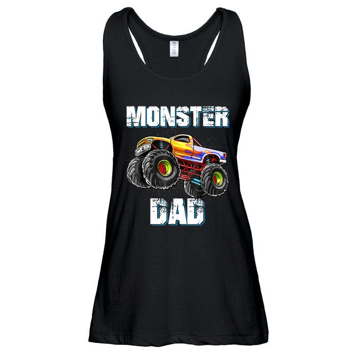 Monster Truck Dad Ladies Essential Flowy Tank