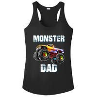 Monster Truck Dad Ladies PosiCharge Competitor Racerback Tank