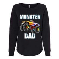 Monster Truck Dad Womens California Wash Sweatshirt