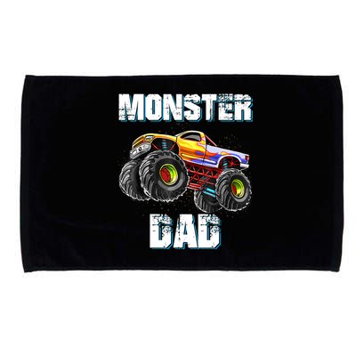 Monster Truck Dad Microfiber Hand Towel