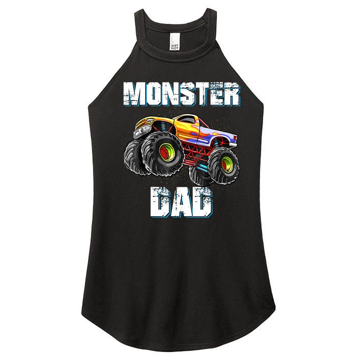 Monster Truck Dad Women's Perfect Tri Rocker Tank