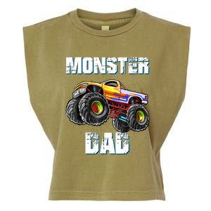 Monster Truck Dad Garment-Dyed Women's Muscle Tee