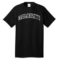 Massachusetts Throwback Design Classic Tall T-Shirt