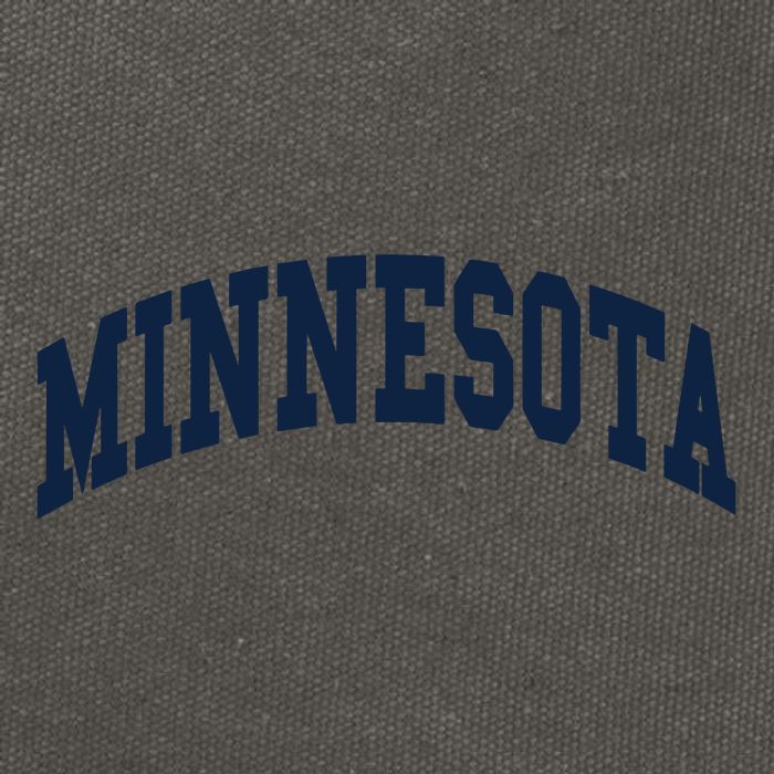 Minnesota Throwback Design Classic Cotton Canvas Backpack