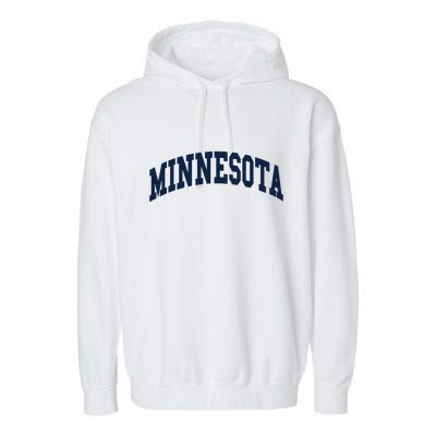 Minnesota Throwback Design Classic Garment-Dyed Fleece Hoodie