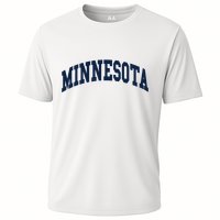 Minnesota Throwback Design Classic Cooling Performance Crew T-Shirt