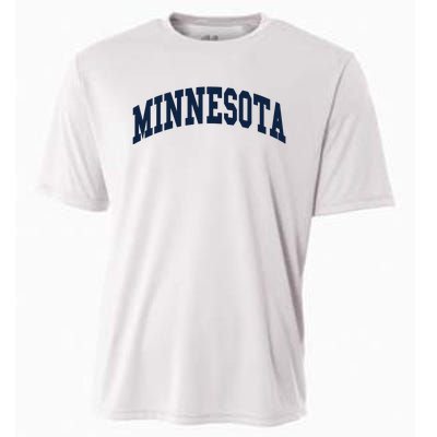 Minnesota Throwback Design Classic Cooling Performance Crew T-Shirt