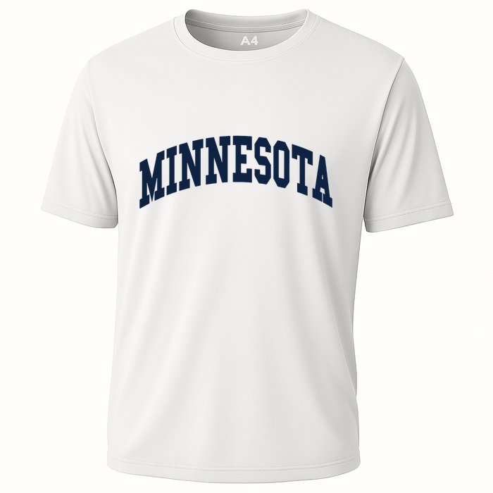 Minnesota Throwback Design Classic Cooling Performance Crew T-Shirt