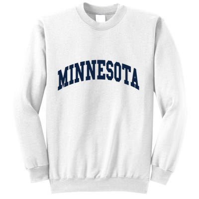Minnesota Throwback Design Classic Sweatshirt