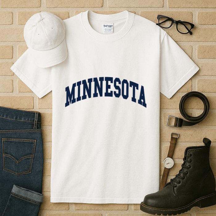 Minnesota Throwback Design Classic Tall T-Shirt