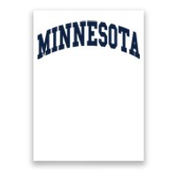 Minnesota Throwback Design Classic Poster