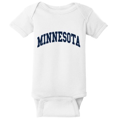Minnesota Throwback Design Classic Baby Bodysuit