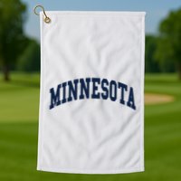 Minnesota Throwback Design Classic Golf Towel