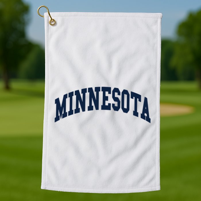Minnesota Throwback Design Classic Golf Towel