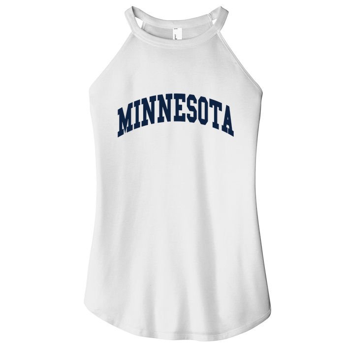 Minnesota Throwback Design Classic Women's Perfect Tri Rocker Tank