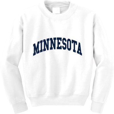Minnesota Throwback Design Classic Kids Sweatshirt
