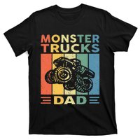 Monster Truck Dad Retro Vintage Monster Truck T-Shirt