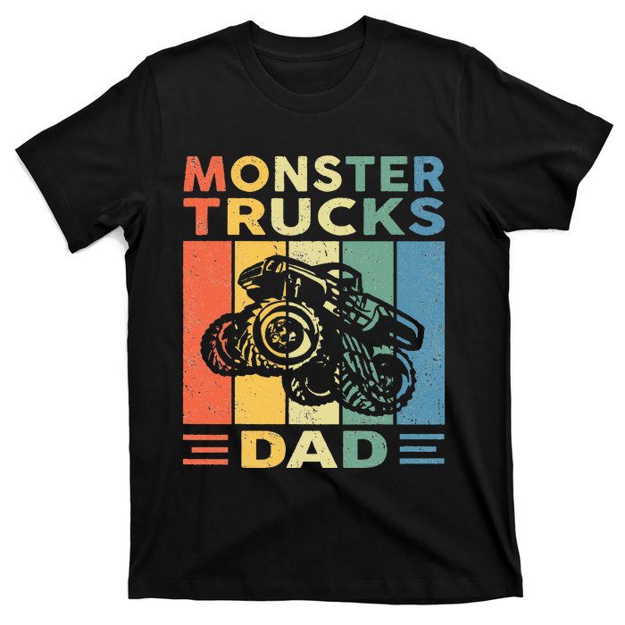 Monster Truck Dad Retro Vintage Monster Truck T-Shirt