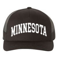 Minnesota Throwback Design Classic Yupoong Adult 5-Panel Trucker Hat