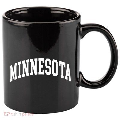Minnesota Throwback Design Classic 11oz C Handle Ceramic Mug