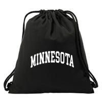 Minnesota Throwback Design Classic Drawstring Bag