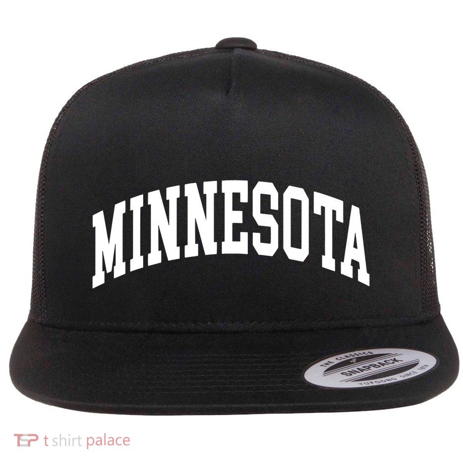 Minnesota Throwback Design Classic Flatbill Hat