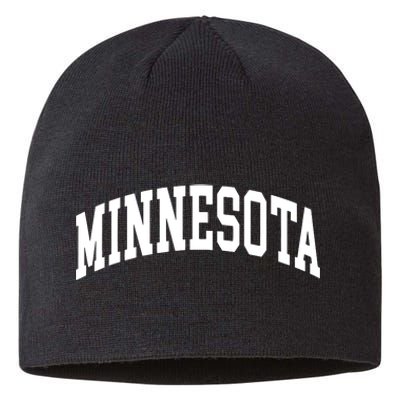 Minnesota Throwback Design Classic Sustainable Beanie