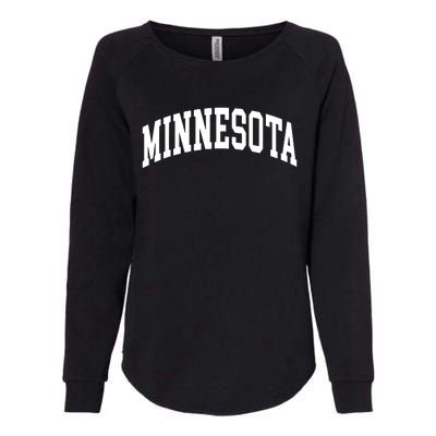 Minnesota Throwback Design Classic Womens California Wash Sweatshirt