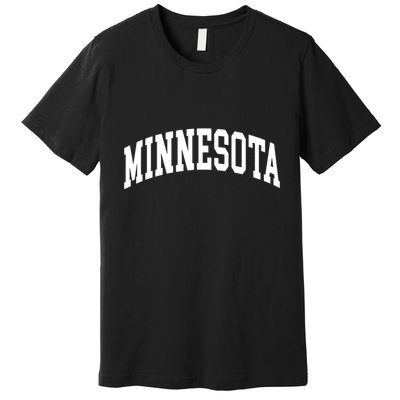 Minnesota Throwback Design Classic Premium T-Shirt