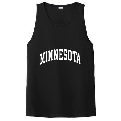 Minnesota Throwback Design Classic PosiCharge Competitor Tank