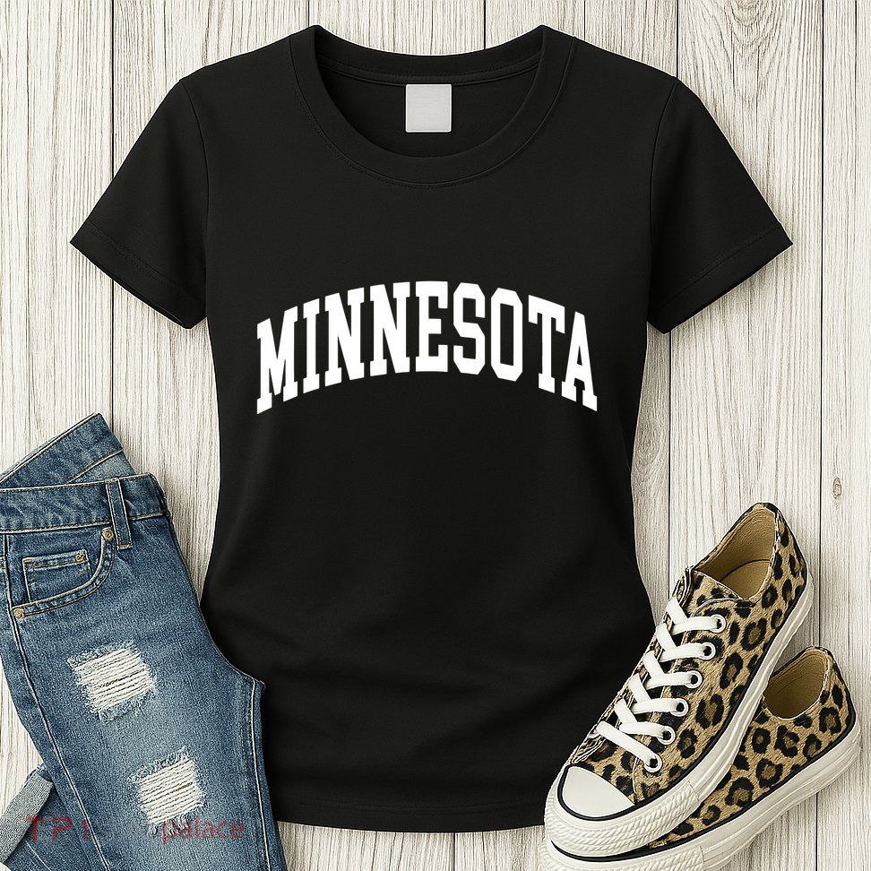 Minnesota Throwback Design Classic Womens T-Shirt