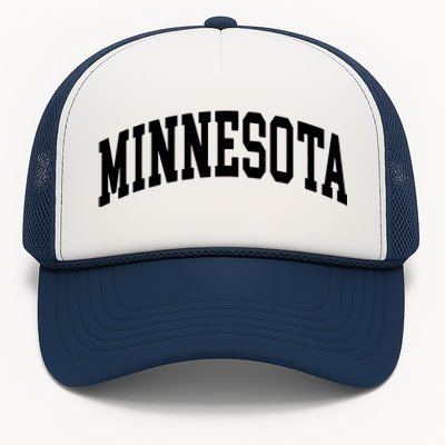 Minnesota Throwback Design Classic Trucker Hat