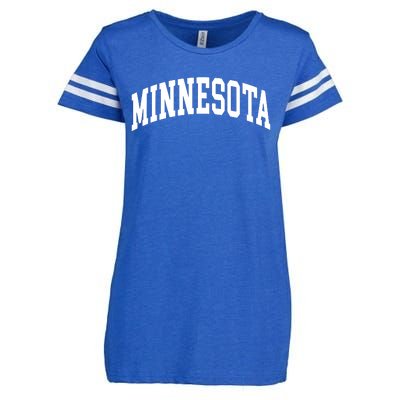 Minnesota Throwback Design Classic Enza Ladies Jersey Football T-Shirt