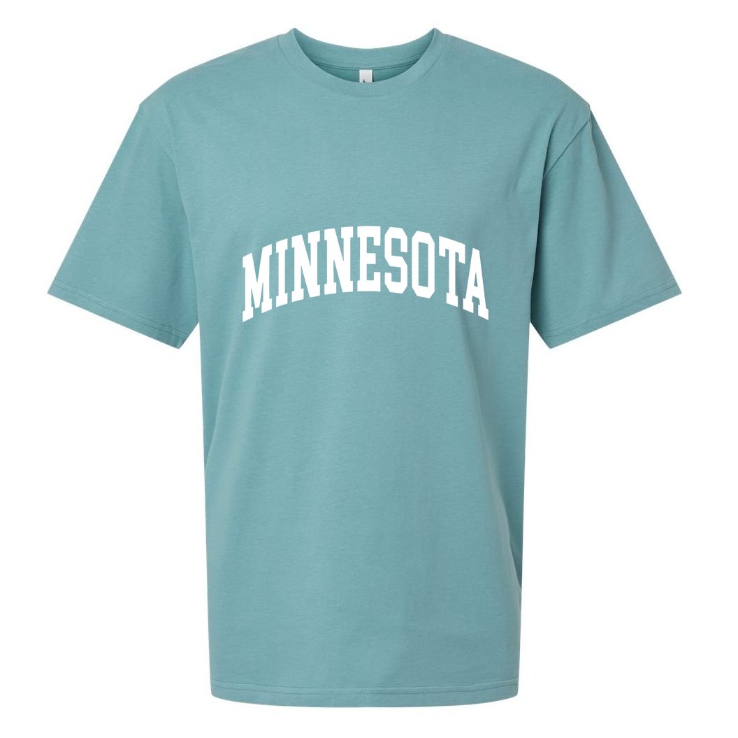Minnesota Throwback Design Classic Sueded Cloud Jersey T-Shirt