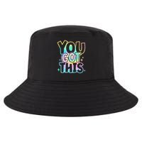 Motivational Testing Day Teacher You Got This Rock The Test (1) Cool Comfort Performance Bucket Hat