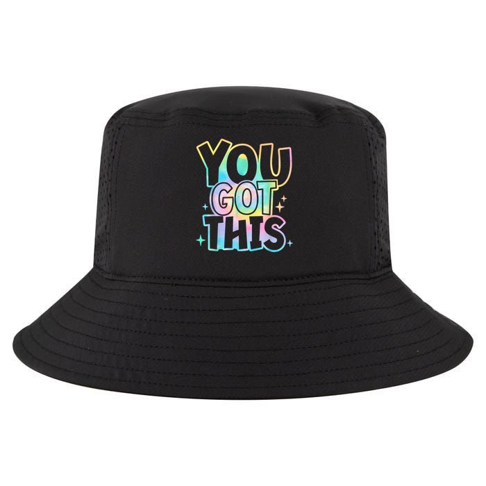 Motivational Testing Day Teacher You Got This Rock The Test (1) Cool Comfort Performance Bucket Hat