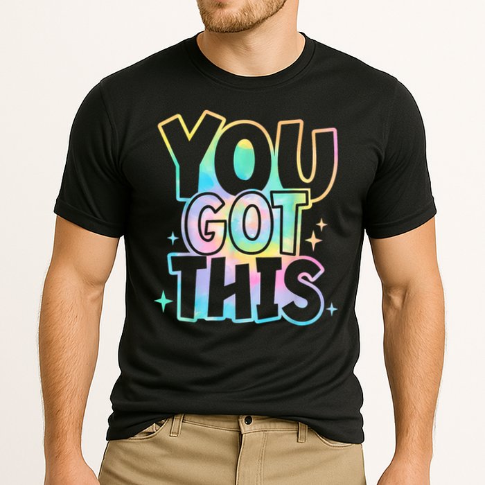 Motivational Testing Day Teacher You Got This Rock The Test (1) Cooling Performance Crew T-Shirt