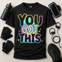 Motivational Testing Day Teacher You Got This Rock The Test (1) Cooling Performance Crew T-Shirt