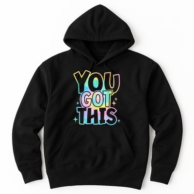 Motivational Testing Day Teacher You Got This Rock The Test (1) Hoodie