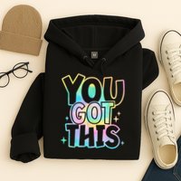 Motivational Testing Day Teacher You Got This Rock The Test (1) Hoodie