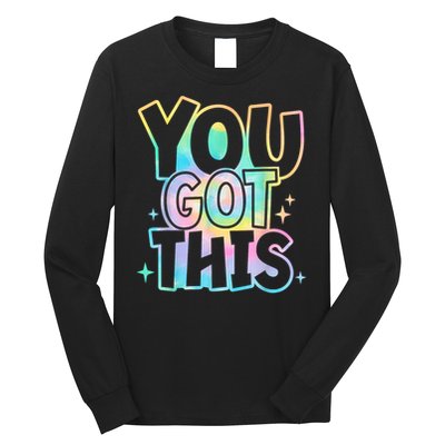 Motivational Testing Day Teacher You Got This Rock The Test (1) Long Sleeve Shirt