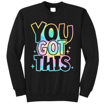 Motivational Testing Day Teacher You Got This Rock The Test (1) Sweatshirt
