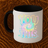 Motivational Testing Day Teacher You Got This Rock The Test (1) Mug