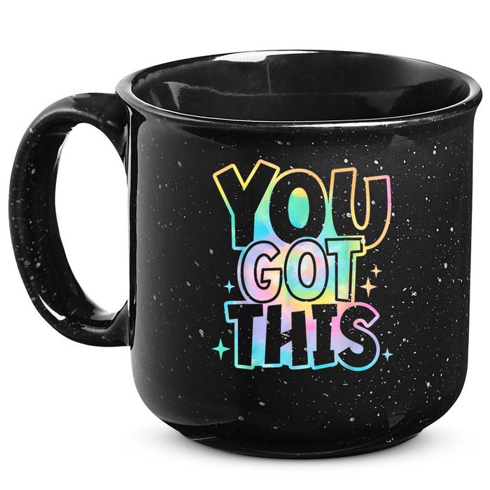 Motivational Testing Day Teacher You Got This Rock The Test (1) 15oz Campfire Ceramic Mug