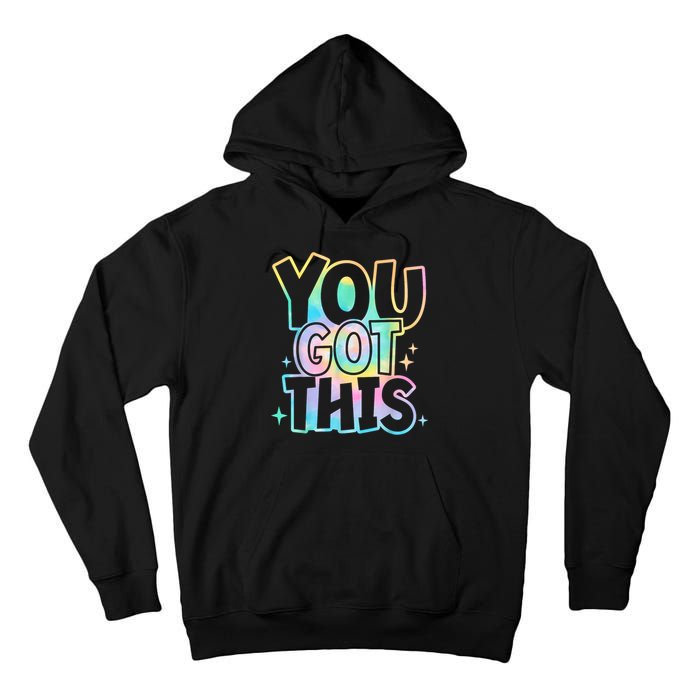 Motivational Testing Day Teacher You Got This Rock The Test (1) Tall Hoodie