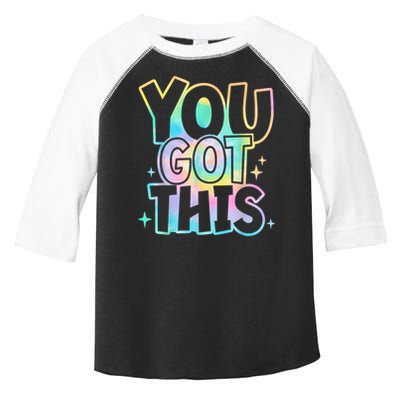 Motivational Testing Day Teacher You Got This Rock The Test (1) Toddler Fine Jersey T-Shirt