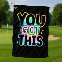 Motivational Testing Day Teacher You Got This Rock The Test (1) Golf Towel