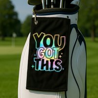 Motivational Testing Day Teacher You Got This Rock The Test (1) Golf Towel