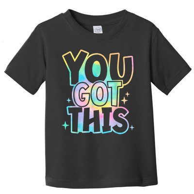 Motivational Testing Day Teacher You Got This Rock The Test (1) Toddler T-Shirt